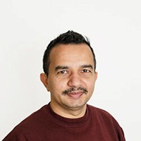 Portrait of Raju Rimal